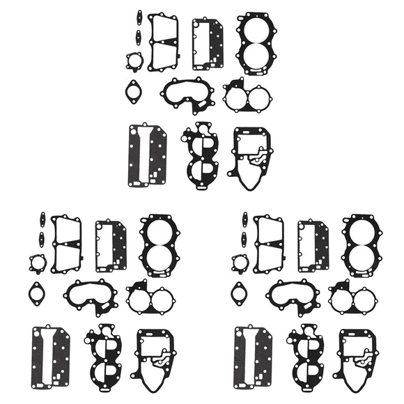 3X Gasket Kit Powerhead for /Evinrude 25/35Hp 2Cyl X-Ref 433941 18-4307