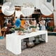 thumbnail image 3 of Mantel ABCCANOPY de 183 cm, rectangular, lavable, poliéster, color blanco, 3 of 6
