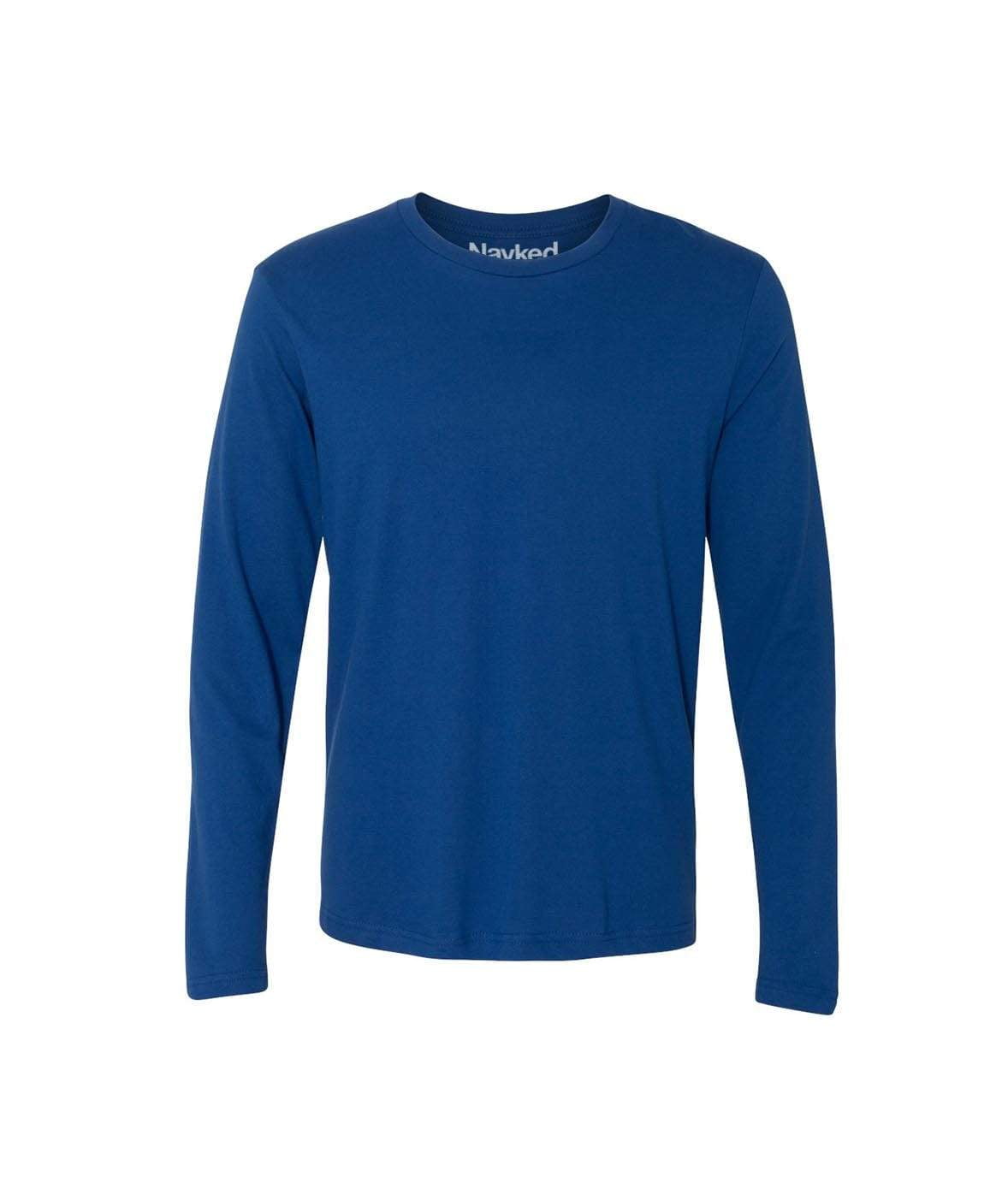 Men's Ridiculously Soft Long Sleeve Cotton T-Shirt Walmart.com