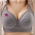 thumbnail image 2 of HomeDM Women's Bras Plus Size Full Coverage Push Up Non-Padded Wireless Comfort Everyday Bras Wide Strap Bras for Women Sizes XS-4XL, 2 of 4