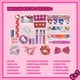 thumbnail image 2 of Set de maquillaje cosmético Townley Girl Hello Kitty con funda de tren, 2 of 5