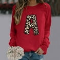 thumbnail image 1 of Sweat à Capuche Mode pour Femmes 2023 Manches Longues Col Rond Imprimé Chandail en Molleton Blouse 50 % de Réduction Costumes Halloween/noël, 1 of 3