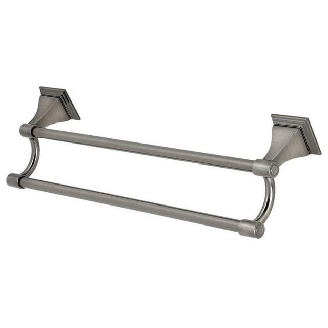 Kingston Brass BAH612318BS 18 Pouces Double Serviette de Monarque Bar&44; Noir Inoxydable