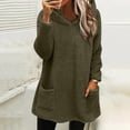 thumbnail image 2 of Cozy Oversized Hoodies for Women Casual Fall Outfits Sweatshirt Loose Fit Pullover Warm Comfortable Streetwear Top, 2 of 6
