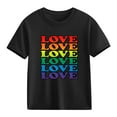 thumbnail image 1 of hengsof T-Shirt Graphique à Manches Courtes Imprimé pour Enfants, 1 of 3