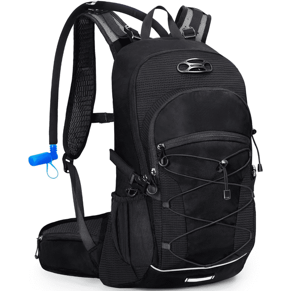 Hydration Backpack 3L Water Bladder, Hiking Water Backpack with Rain Cover, Insulation Hydration Daypack Rucksack for Cycling