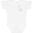 thumbnail image 3 of Inktastic Pocket Dino Roaring Brontosaurus Boys or Girls Baby Bodysuit, 3 of 5