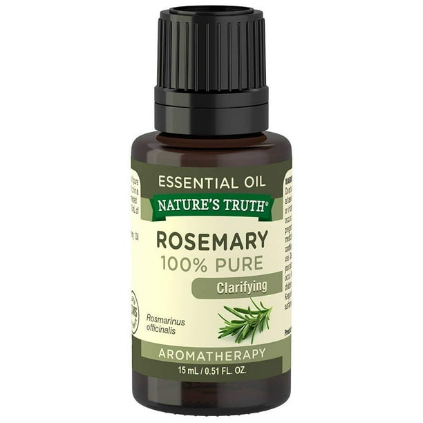 Nature's Truth Vitamins Essential Oil, Rosemary, 0.51 Fluid Ounce