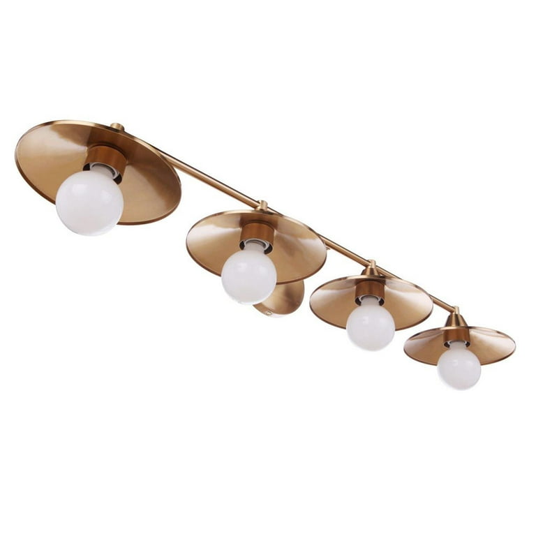 Craftmade 12537BNK4 Brushed Polished Nickel Isaac 4 Light 37
