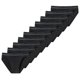 thumbnail image 1 of UNCOVER by SCHIESSER Calzoncillos para hombre, paquete de 10 - Calzoncillos riñoneros, tejido jersey sencillo, color liso Negro L (Large), 1 of 4