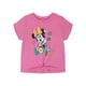 thumbnail image 2 of Conjunto de camiseta y shorts de Minnie Mouse de Disney para niña pequeña, 2 of 4