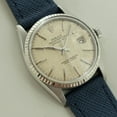 thumbnail image 2 of Pre-Owned Rolex Datejust 16014 36mm 18k SS Linen Dial Mens Vintage Automatic 1970s RA586, 2 of 12