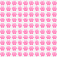 thumbnail image 1 of Rizadores de pestañas,Taza de pegamento para pestañas taza de flor de ciruelo 100 piezas Vhermosa CPB-DE-LYY571, 1 of 3