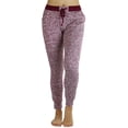 thumbnail image 4 of ToBeInStyle Women's Heathered French Terry Jogger Pants, 4 of 4