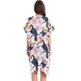 thumbnail image 3 of joogoo Women's Toucan Bird Cherry Flower Beach Cover Up Kimono Swimsuit Summer Cardigan Swimwear M, 3 of 6