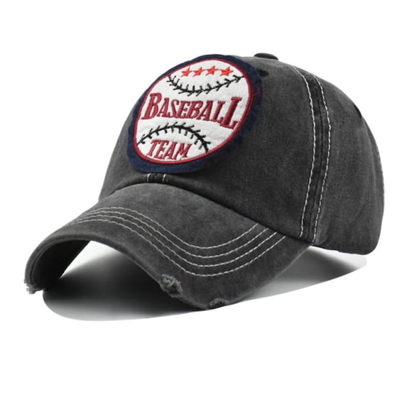 Gorra de béisbol, gorra de anime, vaquera del equipo de béisbol para hombre