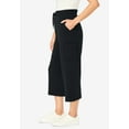 thumbnail image 5 of Woman Within Plus Size Petite Knit Cargo Capri, 5 of 5
