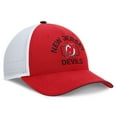 thumbnail image 3 of Men's Fanatics Red/White New Jersey Devils Authentic Pro Rink Trucker Hat, 3 of 4
