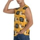 thumbnail image 3 of Balery Corgi Camisetas sin mangas para hombre, absorbe la humedad y protege contra el mal olor.-Small, 3 of 7
