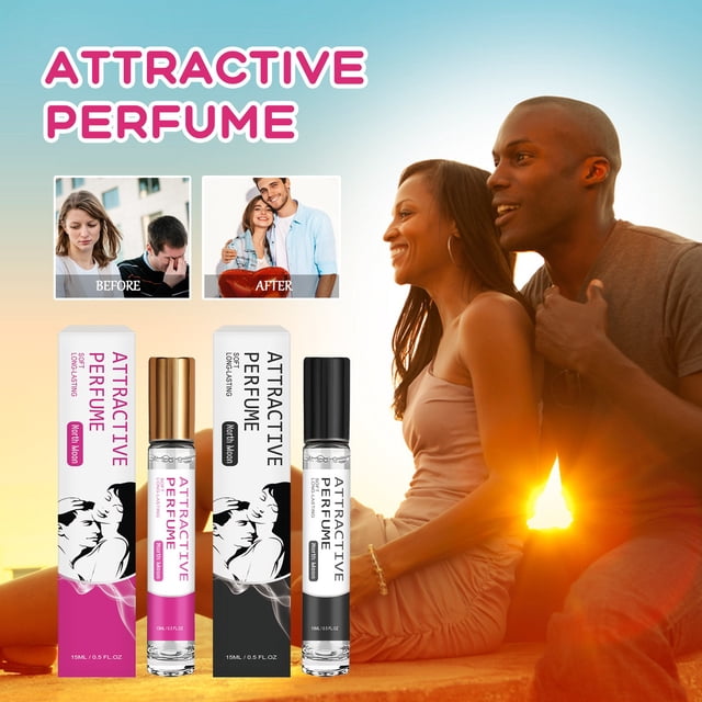 La Promoción Perfumes Para Dama Perfume De Aceite Esencial Con Infusión De Feromonas Perfume Roll-On De Feromonas Aroma De Larga Duración Aceite De Fragancia De Feromonas De Rosa Para Mujeres, 15 Ml