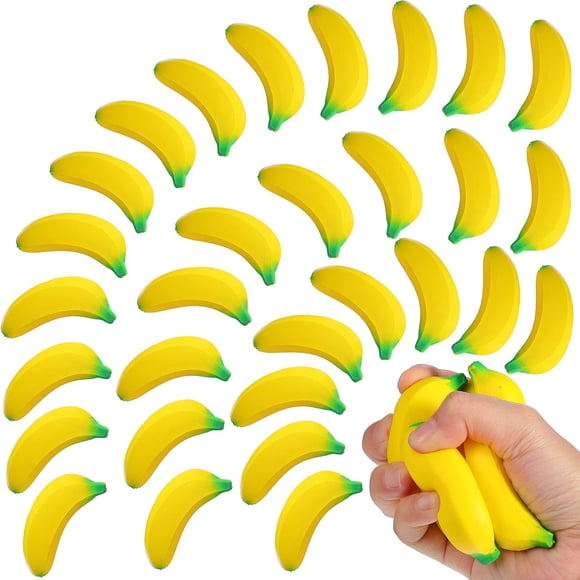 Stress Relief Toys Civaner Banana Carrot 30 unidades con bolsa
