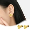 thumbnail image 1 of Xihbxyly Pendientes Coreanos de Copo de Nieve, Diseño Compacto de Acero Inoxidable, Modernos Pendientes para Las Fiestas, Colección de Joyas Festivas, Elegante Opción de Regalo, Accesorio Elegante pa, 1 of 7