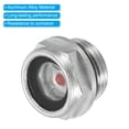 thumbnail image 4 of Unique Bargains Air Compressor Oil Sight Glass, 2 Pack M18*1.5 Aluminum Oil Liquid Level Gauge, 4 of 5