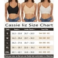 thumbnail image 5 of Cassie Liz Wireless Bras for Women Comfort Seamless Bra with Convertible Straps, 5 of 8