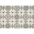 thumbnail image 1 of Loloi Francesca 5' x 7'6" Hand Hooked Rug in Ivory and Metal, 1 of 2