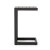 thumbnail image 3 of Noble House Multiple Position Aluminum Outdoor Chaise Lounge - Set of 2, Matte Black, 3 of 12