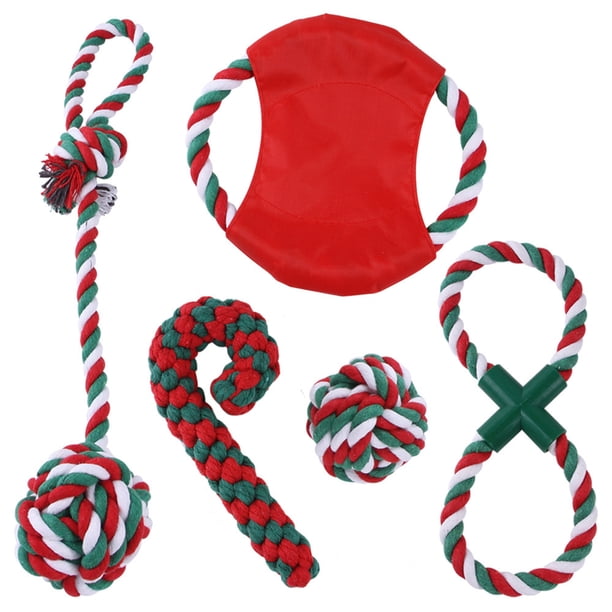 Labymos Juguetes interactivos de Navidad para perros,