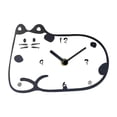 thumbnail image 2 of Reloj de escritorio de gato, reloj de mesa, reloj de tiempo, movimiento silencioso moderno, reloj acrílico, decoración para oficina, interior, baño, e, 2 of 9