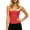 Red, variant on Women Tummy Control Corset Top Polka Dot Mesh Strap Square Neck Lace Up Support Slimming Waist Shaper Performance Postpartum Body Shaping Trendy Daily Outfit