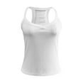 thumbnail image 5 of SHITINN Women's V Neck Tank Top Casual Sleeveless Summer Basic Stretch Comfortable Soft Breathable Loose Fit Layering Piece Athletic Tops for Women Pack Athletic Women 1x Tops Women Athletic Tops Set, 5 of 5