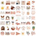 thumbnail image 4 of Pegatinas bohemias, 50 piezas, pegatinas bohemias, pegatinas estéticas, pegatinas de vinilo con grafiti, estética, 4 of 5