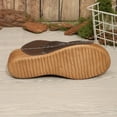 thumbnail image 4 of Modisza Wedge Slip on Slides for Women Arch Support Low Heel Sandals Orthopedic Summer Walking Shoes for Ladies Vacation size 6 Brown, 4 of 6