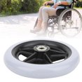 thumbnail image 4 of Wchiuoe Roues de Déambulateur, Accessoires de Fauteuil Roulant Roue Simple Remplacement de Roues de Fauteuil Roulant, 6 Pouces Maison pour Déambulateur Handicapé, 4 of 8