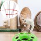 thumbnail image 4 of Los juguetes para gatos, juguetes interiores para gatos, juguetes interactivos para gatos, el rodillo de primavera juega con los juguetes del animal doméstico de la bola de los deportes, 4 of 5