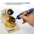 thumbnail image 4 of Hakko 633-01 Iron Holder w/599B Tip Cleaner, 4 of 4