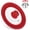 Red, variant on Universal Lid for Pots, Pans and Skillets, Pot Lid With Heat Resistant Silicone Rim and Tempered Glass,Fits 10", 11", 12" Diameter Pots and Pans