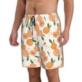 thumbnail image 2 of Fotbe Peaches Trajes de Baño Estampados para Hombre, Shorts de Verano de Secado Rápido, Ropa de Playa, Bañadores-Small, 2 of 6