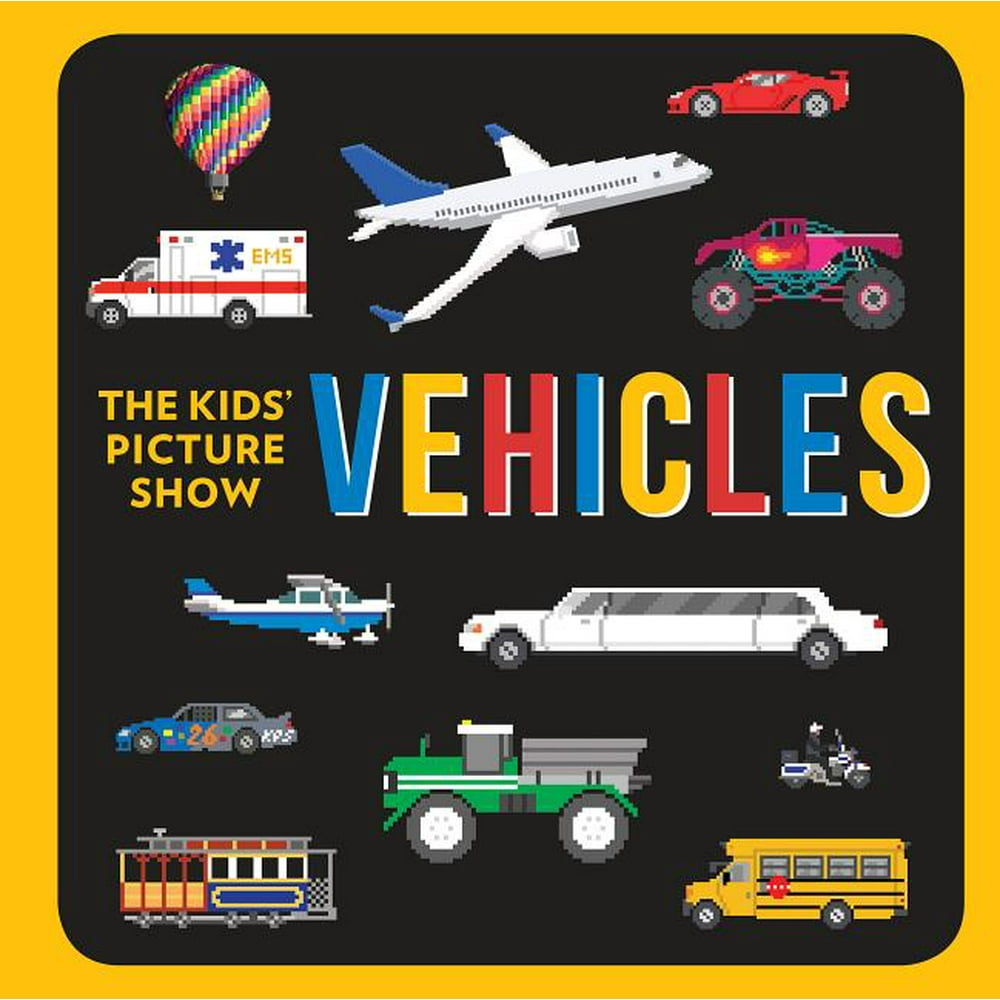Kids' Picture Show Vehicles (Board book)