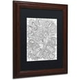 thumbnail image 2 of Trademark Fine Art "Mixed Coloring Book 44" Canvas Art by Kathy G. Ahrens, Black Matte, Wood Frame, 2 of 4