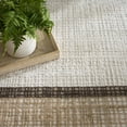 thumbnail image 6 of Nourison Dekor 4' x 6' Ivory Brown Modern Indoor Rug, 6 of 8