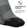 thumbnail image 4 of Feetures Elite Ultra Light Cushion Ankle Socks - Sport Sock with Targeted Compression - Grey, XL (1 Pair), 4 of 6