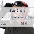 thumbnail image 3 of TKKCS Unisex Winter Plaid Trapper Hat with Matching Goggles Windproof Warm Faux Fur Ear Flaps Ski Hat Red Free Size, 3 of 6