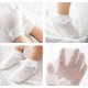 thumbnail image 5 of Calcetines de algodón con volantes y encaje de princesa para niñas pequeñas, paquete de 6 unidades, finos, 5 of 5