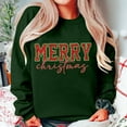 thumbnail image 6 of 2025 Essentials Women's Hoodie Sweatshirt Christmas Side Bow Applique Long Sleeve Crewneck Xmas Trendy Outfits 2025, 6 of 6