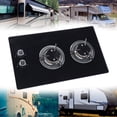 thumbnail image 4 of Réchaud à Gaz Marin, Réchaud Double en Verre Trempé pour Bateau Caravane RV, 4 of 7