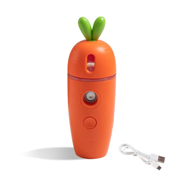 Mini humidificador facial Humidificador de enfriamiento de niebla ligera con gradiente de 7 colores con recipiente de agua de 30 ml FleinngHoz JD709735891